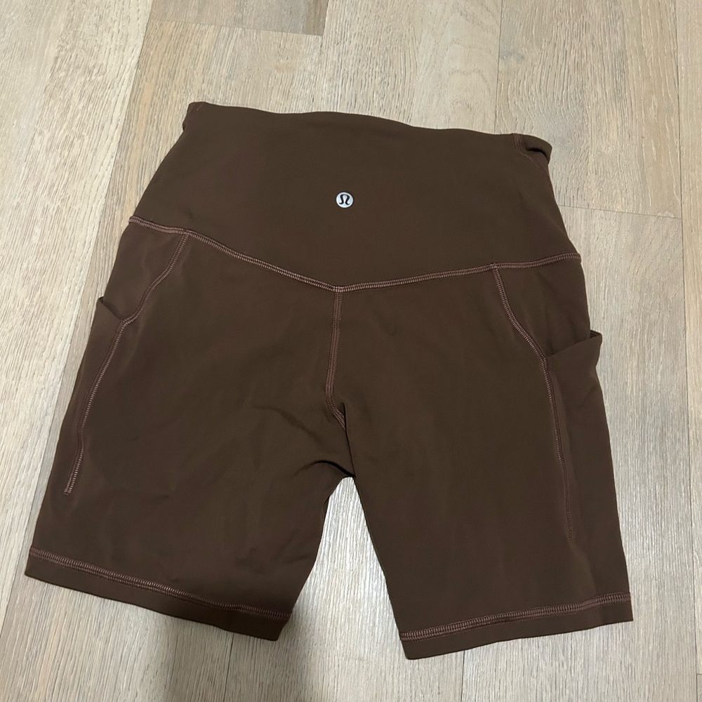 lululemon athletica Brown Women's Biker Shorts